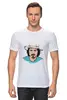 Заказать мужскую футболку в Москве. Футболка классическая Джонни Депп от YellowCloverShop - готовые дизайны и нанесение принтов.