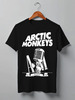 Заказать мужскую футболку в Москве. Футболка классическая Arctic Monkeys от geekbox - готовые дизайны и нанесение принтов.