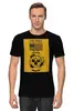 Заказать мужскую футболку в Москве. Футболка классическая The Wolf of Wall Street от KinoArt - готовые дизайны и нанесение принтов.