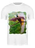 Заказать мужскую футболку в Москве. Футболка классическая Райская птица от veatim@yandex.ru - готовые дизайны и нанесение принтов.