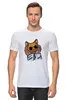 Заказать мужскую футболку в Москве. Футболка классическая My Cat 🐱  от @kristy_art_k  - готовые дизайны и нанесение принтов.