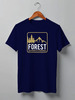 Заказать мужскую футболку в Москве. Футболка классическая Mountains от oneredfoxstore@gmail.com - готовые дизайны и нанесение принтов.