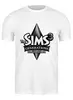 Заказать мужскую футболку в Москве. Футболка классическая Sims 3 от THE_NISE  - готовые дизайны и нанесение принтов.