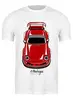 Заказать мужскую футболку в Москве. Футболка классическая RWB Porsche от Oleg Markaryan - готовые дизайны и нанесение принтов.