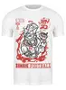 Заказать мужскую футболку в Москве. Футболка классическая Zombie football от Aleks36 - готовые дизайны и нанесение принтов.