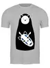 Заказать мужскую футболку в Москве. Футболка классическая Cats Here от oneredfoxstore@gmail.com - готовые дизайны и нанесение принтов.