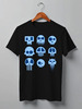 Заказать мужскую футболку в Москве. Футболка классическая Skulls от oneredfoxstore@gmail.com - готовые дизайны и нанесение принтов.