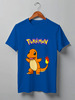 Заказать мужскую футболку в Москве. Футболка классическая PoKeMon Charmander от EDJEY  - готовые дизайны и нанесение принтов.