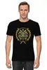 Заказать мужскую футболку в Москве. Футболка классическая EFF's Defcon 22 T-Shirt Puzzle от Александра  - готовые дизайны и нанесение принтов.