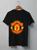 Заказать мужскую футболку в Москве. Футболка классическая Manchester United от margo23 - готовые дизайны и нанесение принтов.