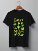 Заказать мужскую футболку в Москве. Футболка классическая Best Mom от litium - готовые дизайны и нанесение принтов.