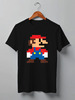 Заказать мужскую футболку в Москве. Футболка классическая Mario Bros. от Константин Тотьмянин - готовые дизайны и нанесение принтов.