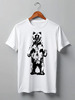 Заказать мужскую футболку в Москве. Футболка классическая Bear Here от oneredfoxstore@gmail.com - готовые дизайны и нанесение принтов.