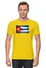 Заказать мужскую футболку в Москве. Футболка классическая CUBA  от balden - готовые дизайны и нанесение принтов.