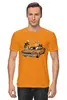 Заказать мужскую футболку в Москве. Футболка классическая Машинка  от T-shirt print  - готовые дизайны и нанесение принтов.