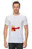 Заказать мужскую футболку в Москве. Футболка классическая Рыжий Кот от printik - готовые дизайны и нанесение принтов.