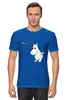 Заказать мужскую футболку в Москве. Футболка классическая moomin  от cherdantcev - готовые дизайны и нанесение принтов.