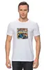 Заказать мужскую футболку в Москве. Футболка классическая Ретро автомобили от lissa - готовые дизайны и нанесение принтов.