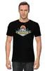Заказать мужскую футболку в Москве. Футболка классическая Mountains от oneredfoxstore@gmail.com - готовые дизайны и нанесение принтов.