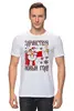 Заказать мужскую футболку в Москве. Футболка классическая Новый год     от T-shirt print  - готовые дизайны и нанесение принтов.