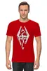 Заказать мужскую футболку в Москве. Футболка классическая Dragonborn от Ilya Sukonkin - готовые дизайны и нанесение принтов.