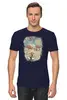 Заказать мужскую футболку в Москве. Футболка классическая Japan Sushi Cat от oneredfoxstore@gmail.com - готовые дизайны и нанесение принтов.