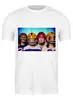 Заказать мужскую футболку в Москве. Футболка классическая Red Hot Chilli Peppers от Fedor - готовые дизайны и нанесение принтов.