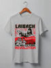 Заказать мужскую футболку в Москве. Футболка классическая Laibach / The New Cultural Revolution от OEX design - готовые дизайны и нанесение принтов.