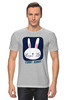 Заказать мужскую футболку в Москве. Футболка классическая Funny Bunny от skynatural - готовые дизайны и нанесение принтов.