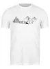 Заказать мужскую футболку в Москве. Футболка классическая Бездорожье от oneredfoxstore@gmail.com - готовые дизайны и нанесение принтов.