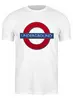 Заказать мужскую футболку в Москве. Футболка классическая ☮The London Underground☮ от balden - готовые дизайны и нанесение принтов.