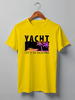 Заказать мужскую футболку в Москве. Футболка классическая YACHT club от balden - готовые дизайны и нанесение принтов.
