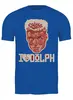 Заказать мужскую футболку в Москве. Футболка классическая Dolph Lundgren от Leichenwagen - готовые дизайны и нанесение принтов.