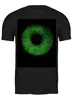 Заказать мужскую футболку в Москве. Футболка классическая Green eye от Виктор Аксёнов - готовые дизайны и нанесение принтов.