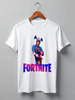 Заказать мужскую футболку в Москве. Футболка классическая Fortnite от  PRO_DESIGN - готовые дизайны и нанесение принтов.