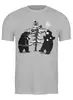 Заказать мужскую футболку в Москве. Футболка классическая Snow Battle от oneredfoxstore@gmail.com - готовые дизайны и нанесение принтов.