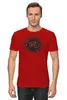 Заказать мужскую футболку в Москве. Футболка классическая Forest Gravel от oneredfoxstore@gmail.com - готовые дизайны и нанесение принтов.
