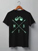 Заказать мужскую футболку в Москве. Футболка классическая Mountain Bike от oneredfoxstore@gmail.com - готовые дизайны и нанесение принтов.