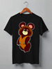 Заказать мужскую футболку в Москве. Футболка классическая Olympic Bear Misha 1980 от balden - готовые дизайны и нанесение принтов.