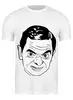 Заказать мужскую футболку в Москве. Футболка классическая футболка "Мистер Бин" от Антон Марков - готовые дизайны и нанесение принтов.