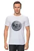 Заказать мужскую футболку в Москве. Футболка классическая Луна-солнце ночи от Андрей Бочкарев - готовые дизайны и нанесение принтов.