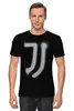 Заказать мужскую футболку в Москве. Футболка классическая Juventus | Spray logo (2021) от 0x000000123 - готовые дизайны и нанесение принтов.