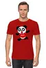 Заказать мужскую футболку в Москве. Футболка классическая Панда  от Print design  - готовые дизайны и нанесение принтов.
