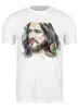 Заказать мужскую футболку в Москве. Футболка классическая Джон Фрусчанте / John Frusciante от Алина  - готовые дизайны и нанесение принтов.