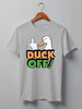 Заказать мужскую футболку в Москве. Футболка классическая Duck off от skynatural - готовые дизайны и нанесение принтов.