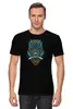 Заказать мужскую футболку в Москве. Футболка классическая Абстрактная сова от printik - готовые дизайны и нанесение принтов.