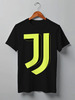 Заказать мужскую футболку в Москве. Футболка классическая Juventus | 3D Logo Yellow (2021) от 0x000000123 - готовые дизайны и нанесение принтов.