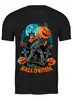 Заказать мужскую футболку в Москве. Футболка классическая Halloween - Зомби от printeriumstore@gmail.com - готовые дизайны и нанесение принтов.