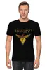 Заказать мужскую футболку в Москве. Футболка классическая Bon Jovi от Денис - готовые дизайны и нанесение принтов.