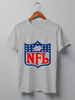Заказать мужскую футболку в Москве. Футболка классическая NFL от Weed Stuff`a - готовые дизайны и нанесение принтов.